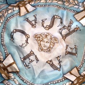 Versace 100% silk scarf